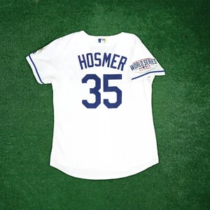 Eric Hosmer 2014 Kansas City Royals World Series Women's Home Cool Base Jersey - Picture 1 of 7