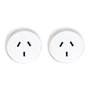 2x Tosca OB Travel Compact Power Adapter Converter Plug - UK/HK Compatibility - Picture 1 of 2