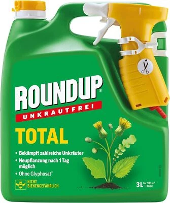 Roundup Unkrautfrei TOTAL, 3 L Sprühflasche - Bild 1 von 4