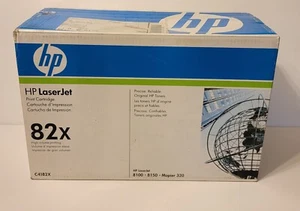 Cartucho de tóner genuino HP 82X negro de alto rendimiento C4182X Laserjet 8100 8150 Mopier - Imagen 1 de 1