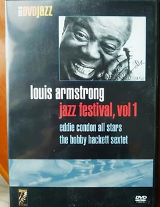 DVD JAZZ FESTIVAL LOUIS ARMSTRONG JAZZ FESTIVAL VOL.1 - Imagen 1 de 3