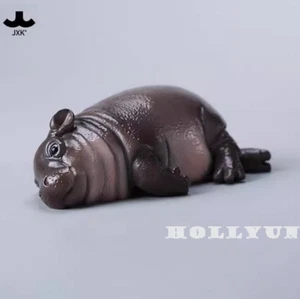 Figura JXK Bebé Hipopótamo Modelo MooDeng 3.0 Animal Coleccionable Juguete Decoración - Imagen 1 de 10