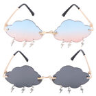 2 Pairs of Fashionable Rimless Sunglasses for Your Next Event