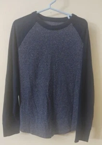 Cat & Jack Baseball Pullover Oberteil Langarm marineblau & blau Small (6/7) - Bild 1 von 3