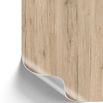 10€/m² Selbstklebende Folie Klebefolie Möbelfolie Holzoptik Eiche Sanremo sand - Bild 1 von 4
