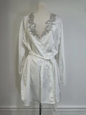 De Colección Flora Nikrooz Bata Camisón Largo Dormir Mujer L/XL 100% Poliéster Foto 1 de 4