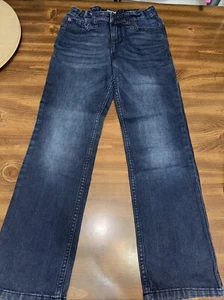 boys cat and jack Kids jeans with adjustable waist Relaxed Straight size 12 - Picture 1 of 3