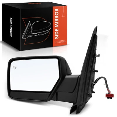 Espejo retrovisor eléctrico izquierdo conductor con luz de charco térmico para Ford Expedition 2007-2010 Foto 1 de 4