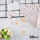 50Pcs Round First Aid Waterproof Healing Wounds Adhesive Bandage Band Aid HF s