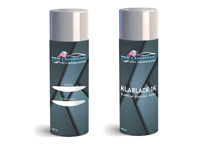 Autolack Spraydose Set für Audi VW Skoda LA7W Reflexsilber A7W+Klarlack 2x400ml - Bild 1 von 2