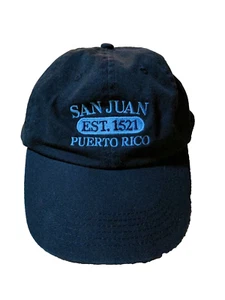 Gorra San Juan Puerto Rico Est.1521 azul sobre azul - Imagen 1 de 5