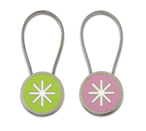 ACME Studio “Star” Double Sided Enamel Key Ring by Designer KARIM RASHID - Picture 1 of 1