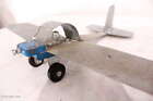 Metallflugzeug Marke Eigenbau Modelflugzeug Flugzeug Gummirader Blechflugzeug