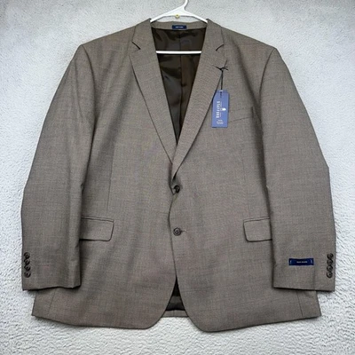 Blazer Stafford Para Hombres 52R Grande y Alto Pata de Gallo Viaje Abrigo Deportivo 2 Botones Foto 1 de 4