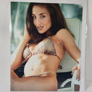 Melina F. Circuit Girls Hooters Hawaiian Tropic 8x10 Foto Fotografin signiert B - Bild 1 von 2