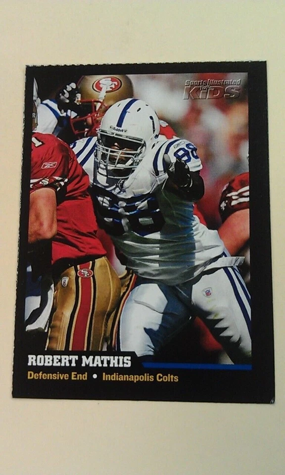 Robert Mathis Indy Colts #36 NFL Sports Illustrated for Kids SI For Kids - Image 1 of 1