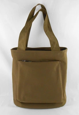 DKNY Mujer Marrón Mediano Cartera Nylon Bolso de Hombro Doble Asa Foto 1 de 4