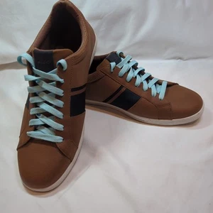 ALDO Leather Low Top Business Casual Sneaker - Mens Size 9 - Picture 1 of 12