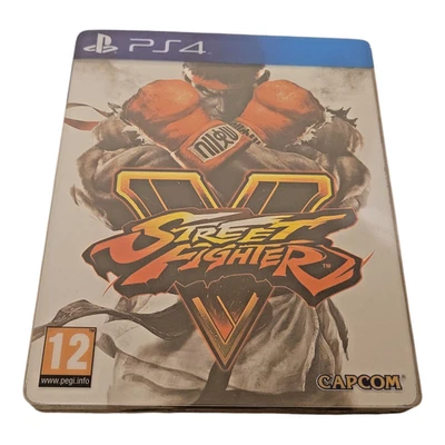 PS4 Street Fighter V 5 Limited Steelbook Edition Very Good - Image 1 of 4
