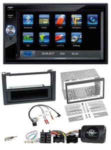 Blaupunkt SD USB TMC Bluetooth 2DIN Lenkrad Navigation für Saab 9-3 2008-2012 - Bild 1 von 10