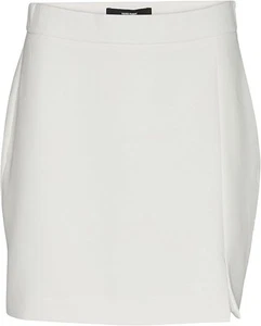 NWOT VERO MODA Women's Vmflorentina Hw Mini Slit Skirt, Snow White, 12 UK - Picture 1 of 3