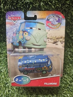 Coches FILLMORE 2 en 1 Cambiadores de Color Disney Pixar Diecast Coleccionable Mattel Foto 1 de 2
