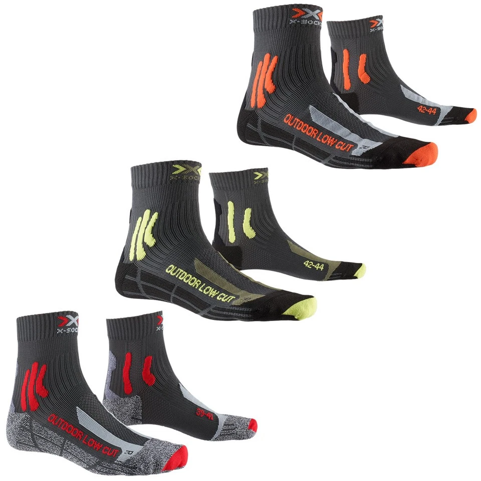X-SOCKS Trek Outdoor Low Cut Trekkingsocken Unisex Outdoorsocken Funktionssocken - Image 1 of 4
