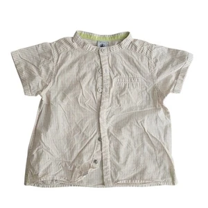 Petit Bateau Camisa Para Bebé 18M 80 De Manga Corta Primavera Verano - Imagen 1 de 3