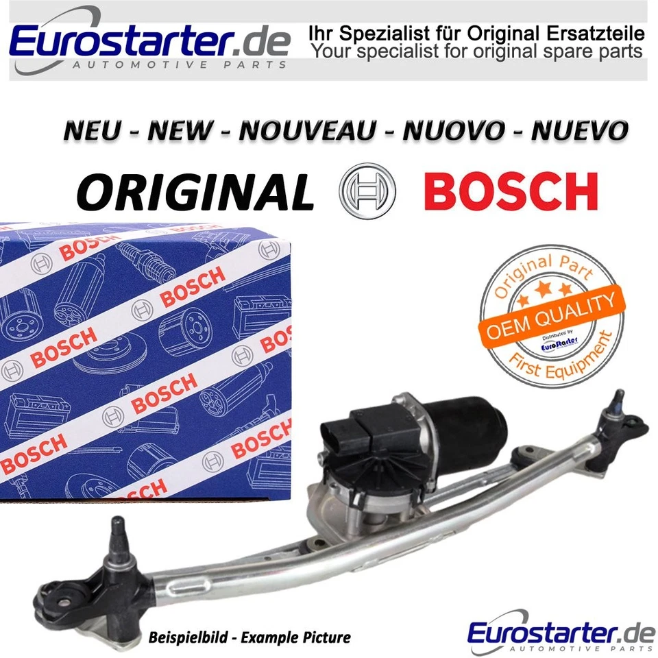 1***Wischermotor mit Gestänge Neu Original Bosch 1397225004 für Alfa Romeo - Изображение 1 из 1