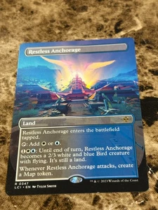ANCORAGGIO SENZA RIPOSO Magic MTG Caverne Perdute di Ixalan Senza Borderless - Foto 1 di 2