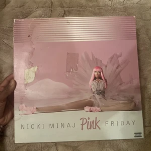 Nicki Minaj - Pink Friday 2010 1st Pink - 2LP *COVER TORN* - Picture 1 of 9