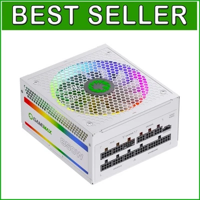 Hochleistungs 850W Netzteil mit 100% japanischen Kondensatoren und ARGB - Bild 1 von 4