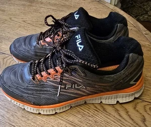 Fila ~ Herren Größe 10,5 ~ grau/orange ~ Sneaker - Bild 1 von 11
