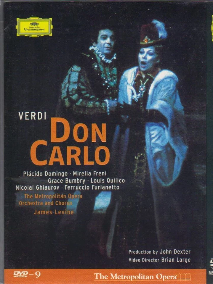Verdi: Don Carlo - John Dexter - Plácido Domingo, Mirella Freni [2 Discos] DVD-9 Foto 1 de 1
