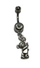 Animals Fish Bear Turtle Tree Dolphin Stainless Steel Belly Navel Ring Jewelry