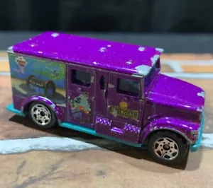 Vintage Matchbox 1999 Purple Mr. Krabs International Armored Car. - Picture 1 of 11