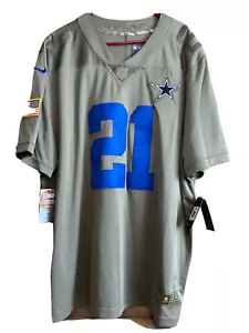Nueva con etiquetas Camiseta Nike NFL Dallas Cowboys Elliott #21 Salute to Service Talla 3XL - Imagen 1 de 10