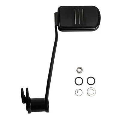 Brazo de freno negro palanca pedal apto para Harley Electra Road Glide 2014-2024 2023 Foto 1 de 4