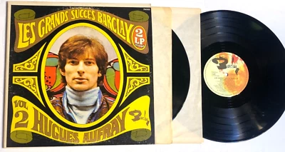 Les Grands Succes Barclay Vol 2 by Hugues Aufray 2x LP  pop chanson Canadian Vg+ - Image 1 of 3