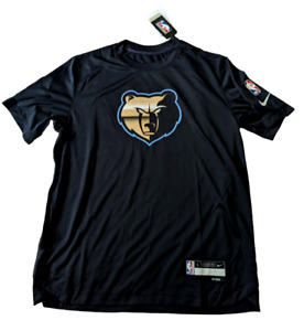 Nike Memphis Grizzlies City Edition Team Issue Shooting Shirt Mens L DN6492-010