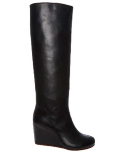 MM6 by MAISON MARTIN MARGIELA Contrast Wedge Boots - Black - UK7/EU 40 - £700 - Picture 1 of 10