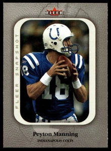 2003 Fleer Snapshot #68 Peyton Manning   Indianapolis Colts - Picture 1 of 2