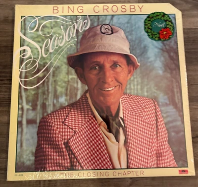 Bing Crosby - Seasons PD-1-6128 LP Vinyl Record - Christmas The Closing Chapter - Image 1 of 2