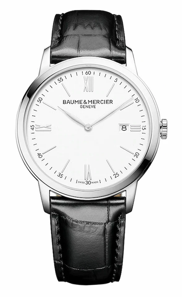 Baume & Mercier Classima White Men's Watch - M0A10414