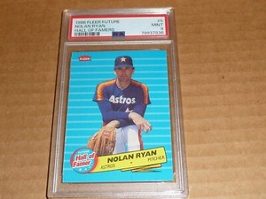 1986 Fleer Future HALL OF FAMERS NOLAN RYAN ASTROS #5 PSA 9 MINT
