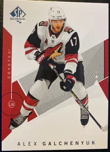 Alex Galchenyuk 2018-19 SP Authentic Upper Deck #24 Phoenix Coyotes - Picture 1 of 2