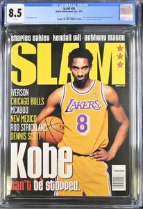 March 1998 Kobe Bryant Lakers SLAM #24 Magazine Original 1st Print CGC 8.5 - Picture 1 of 2