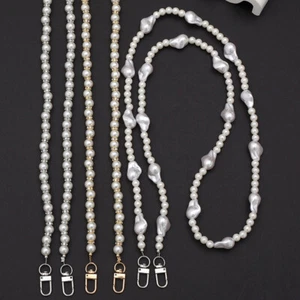 Corde à Suspendre 120CM Longue Chaîne Bretelles Perle Téléphone Cordon Sac Bandoulière Chaîne DIY - Photo 1 sur 29