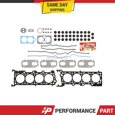 Juego de juntas de culata para Ford Mustang Lincoln Mark VIII 4.6 INTECH, VIN V 95-07 Foto 1 de 4