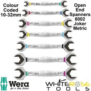 Wera Individual 6002 Joker Double Open End Spanner Wrench Metric 10-32mm - Picture 1 of 11
